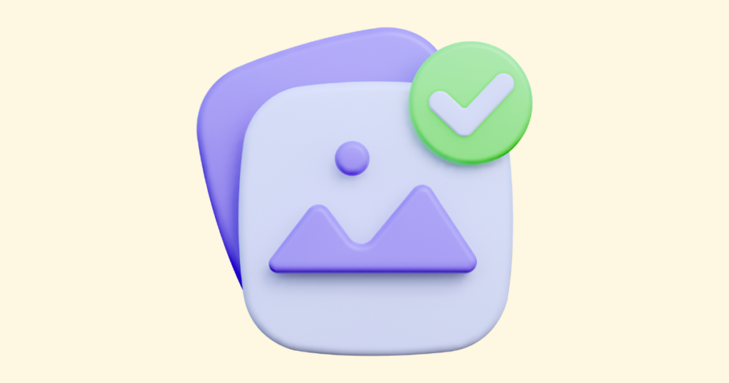 A simple stylized graphic of a replace image icon.